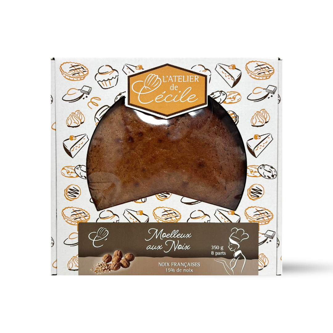 GÂTEAU MOELLEUX AUX NOIX - 550G