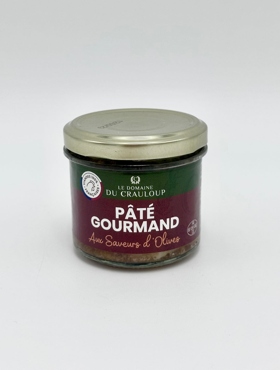 PATE GOURMAND AUX SAVEURS D’OLIVES - 90G