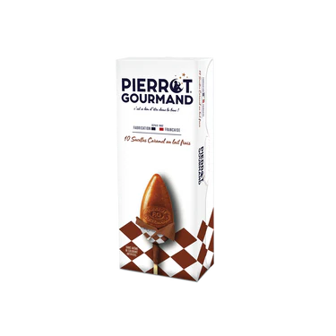 ETUI 10 SUCETTES CARAMEL